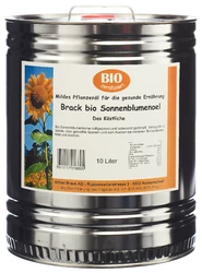 Brack Sonnenblumenöl kaltgepresst Bio