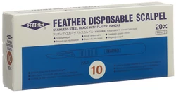 FEATHER Skalpell 1x Nr 10