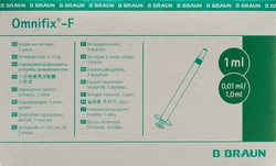 Omnifix F Spritze solo 1 ml LS Tuberkulin/Heparin