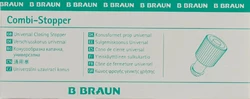 B. Braun Combi Verschlusskonus weiss Luer Lock Discofix Zubehör