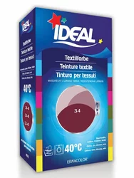 IDEAL MINI Baumwolle Color No34 bordeaux