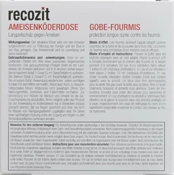 recozit Ameisen Köderdose