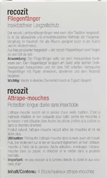 recozit Fliegen Fänger