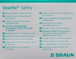 Vasofix Safety IV-Kanüle 24G 0.7x19mm gelb