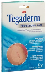 3M Tegaderm Transparentverband 10x11.5cm oval