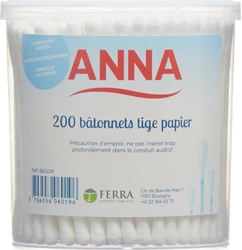 Anna Wattestäbchen Papier