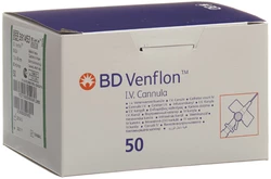 BD Venflon Venenverweilkatheter mit Zuspritzventil 18G 1.2x45mm Luer-Lok grün