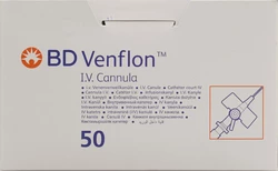 BD Venflon Venenverweilkatheter mit Zuspritzventil 18G 1.2x45mm Luer-Lok grün