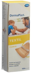 DermaPlast TEXTIL Centro 4x6cm beige