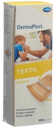 DermaPlast TEXTIL Textil Centro 4cmx6cm hautfarbig