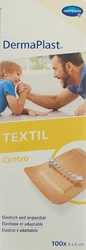 DermaPlast TEXTIL Centro 4cmx6cm hautfarbig