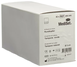 MediSet Rundtupfer 3 cm steril