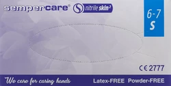 Sempercare Nitrile Skin2 Skin Handschuhe S puderfrei unsteril