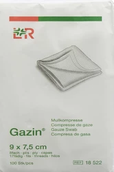 Gazin Mullkompressen 9x7.5cm 8-fach unsteril
