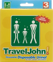 TravelJohn Einweg Urinal unisex
