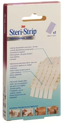 3M Steri-Strip 3x75mm weiss verstärkt