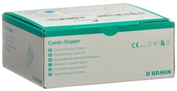 B. Braun Combi Verschlusskonus blau Luer Lock Discofix Zubehör