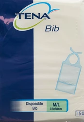TENA Bib Schutzserviette M/L 37x68cm