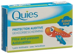Quies Earplanes Überdruckgehörschutz Kinder