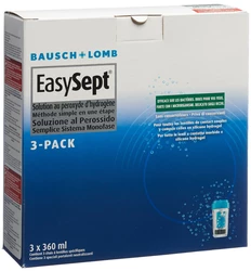 Bausch Lomb EasySept Peroxide 3 Pack