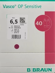 Vasco OP Sensitive Handschuhe Gr6.5 steril Latex Sanor