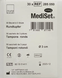 MediSet Rundtupfer 3 cm steril