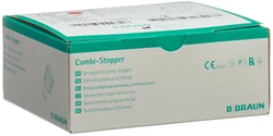 B. Braun Combi Verschlusskonus rot Luer Lock Discofix Zubehör