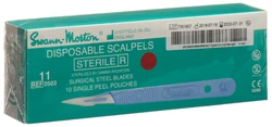 Swann-Morton scalpel 1x stériles no 11