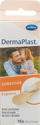 DermaPlast SENSITIVE Express strips 19x72mm