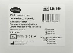 DermaPlast Isomed Vlies Injektionspflaster 1.5x4cm weiss