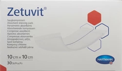 Zetuvit Absorptionsverband 10x10cm