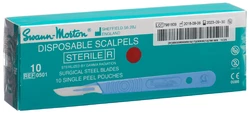 Swann-Morton scalpel 1x stériles no 10