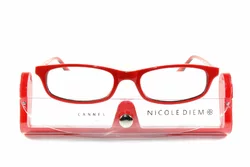 Nicole Diem Lesebrille 2.00dpt Cannes red