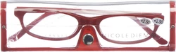 Nicole Diem Lesebrille 2.50dpt Cannes red