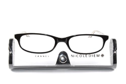 Nicole Diem Lesebrille 2.50dpt Cannes black