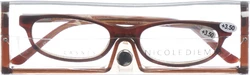 Nicole Diem Lesebrille 3.50dpt Cannes braun