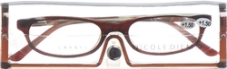 Nicole Diem Lesebrille 1.50dpt Cannes braun
