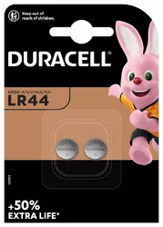 Duracell Batterie für Uhr+Rechner LR44 1.5V