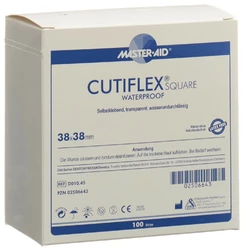 CUTIFLEX Square Folienpflaster 38x38mm