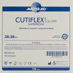 CUTIFLEX Square Folienpflaster 38x38mm