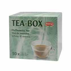 morga Tea Box Pfefferminze