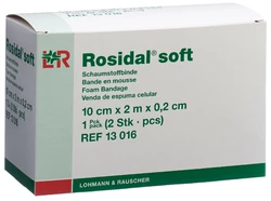 Rosidal soft Schaumstoffbinde 2.0mx10cmx0.2cm