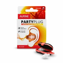 ALPINE Gehörschutzstöpsel PartyPlug transparent