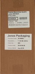 Pharmis Blisterfolien Quattro Jumbo