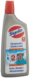 Sigolin 2in1 Chromstahl + Glaskeramik