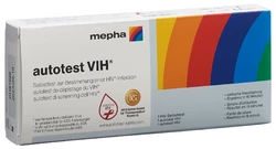 autotest VIH Selbsttest zur Bestimmung einer HIV-Infektion HIV-Infektion