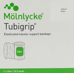 Tubigrip bandage tubulaire D 10mx7.50cm beige