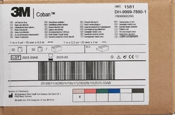 3M Coban bande élastique auto-adhésive 2.6cmx4.57m chair