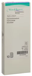 Varihesive Hydrokolloidverband Verband 5x20cm extra dünn