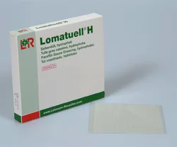 Lomatuell H Salbentüll 10x30cm steril